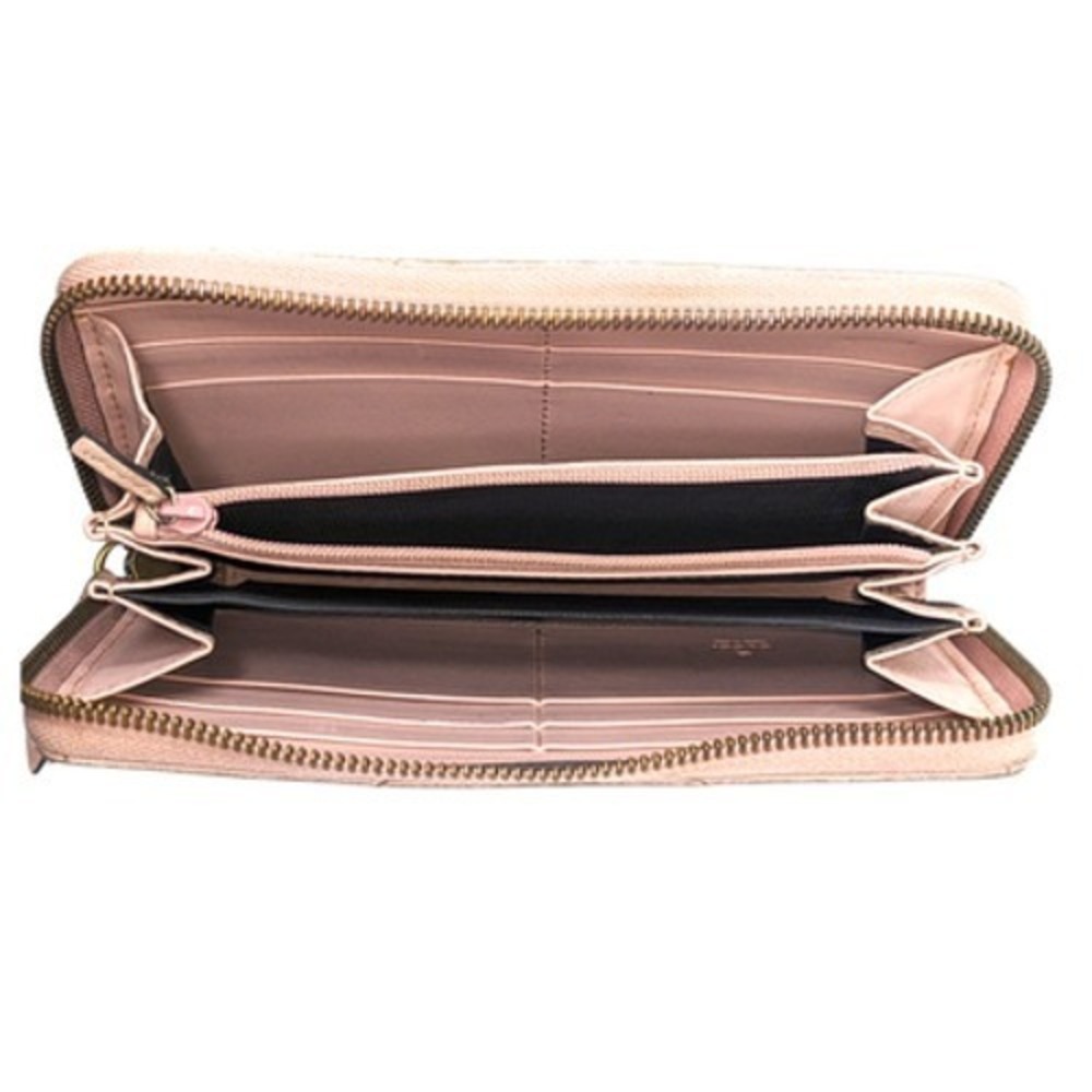 Gucci GG Marmont 443123 Dusty Pink Matelassé Leather Zip Around Wallet - Picture 3 of 10
